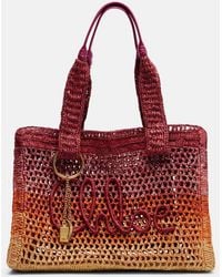 Chloé - Summer Banana East-West Raffia Tote Bag - Lyst