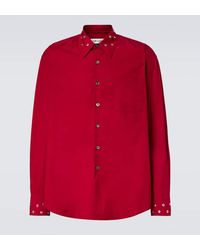 Our Legacy - Camisa Above De Popelin De Algodon - Lyst