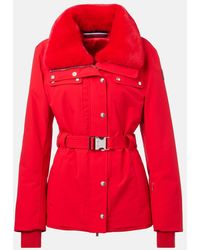 Fusalp - Giacca Da Sci Dessa Con Pelliccia Sintetica - Lyst