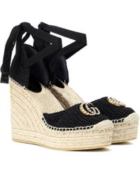 Gucci Wedge sandals for Women - Up to 25% off | Lyst
