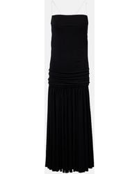 Jacquemus - Abiha Gathered Jersey Midi Dress - Lyst