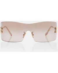 Miu Miu - Aube Shield Sunglasses - Lyst