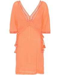 Heidi Klein Kaftan Costa Rica aus Crêpe - Pink