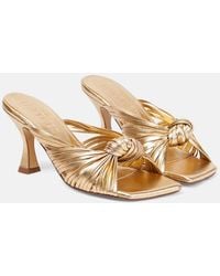 Souliers Martinez - Alcala Leather Mules - Lyst