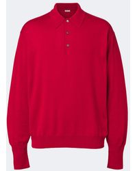 A.PRESSE - Pullover Polo - Lyst