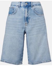 AG Jeans - Bermuda Di Jeans Thalia A Vita Media - Lyst