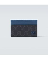 Gucci - Gg Canvas Card Holder - Lyst