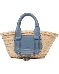chloe marcie straw bolsa