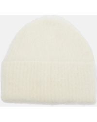 TOTEME - Ribbed-Knit Wool-Blend Beanie - Lyst