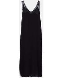 TOTEME - Silk Chiffon Slip Dress - Lyst