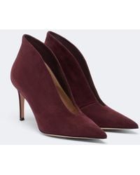 Gianvito Rossi - Vania Suede Pumps - Lyst