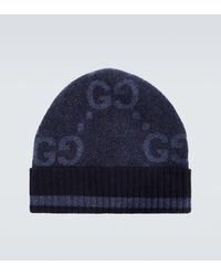 Gucci - GG Cashmere Jacquard Hat - Lyst