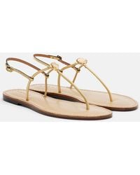 Amanu - Naivasha Leather Thong Sandals - Lyst