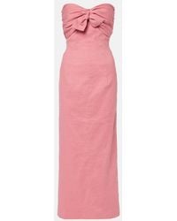 TOVE - Rahel Linen And Cotton-Blend Maxi Dress - Lyst