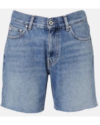 AG Jeans - Ex-Boyfriend Denim Bermuda Shorts - Lyst
