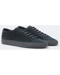Common Projects - Achilles Suede Sneakers - Lyst