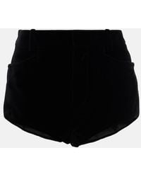 Tom Ford - Cotton Velvet Shorts - Lyst
