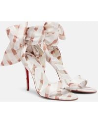 Christian Louboutin - Miss Z Sandal Du Desert 100 Sandals - Lyst