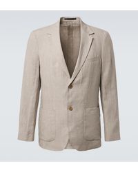 Sunspel - Linen Blazer - Lyst