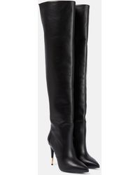 Tom Ford - Embellished Leather Over-the-knee Boots - Lyst