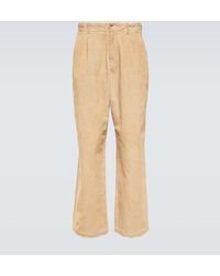 Our Legacy - Borrowed Wide-Leg Cotton And Linen Pants - Lyst