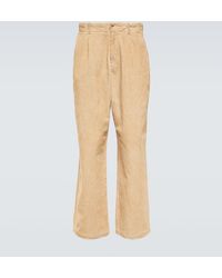 Our Legacy - Borrowed Wide-leg Cotton And Linen Pants - Lyst