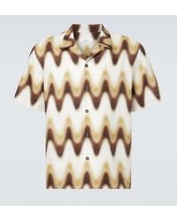 Commas - Chemise Imprimee En Lin - Lyst