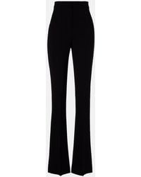 Max Mara - Ecrine Cady Flared Pants - Lyst