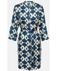 Max Mara - Chaqueta Timek De Seda Estampada - Lyst