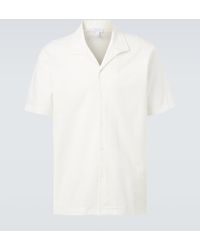 Sunspel - Camisa De Jersey De Algodon - Lyst