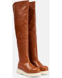 Isabel Marant - Malyx Leather Over-the-knee Boots - Lyst