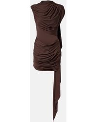 De La Vali - Minikleid Aus Jersey - Lyst