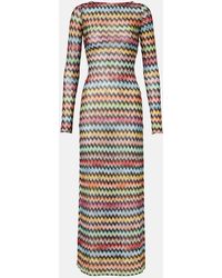 Missoni - Zigzag Lame Beach Cover-Up - Lyst