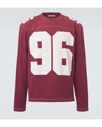 Acne Studios - Camiseta De Jersey De Algodon Estampada - Lyst