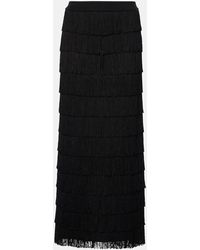 Dorothee Schumacher - Emotional Essence Fringed Maxi Skirt - Lyst