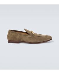 Gucci - Mocassins Jordaan en daim - Lyst