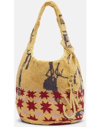 JW Anderson - Mini Beaded Tote Bag - Lyst