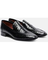 Paris Texas - Vincent Croc-Effect Leather Loafers - Lyst