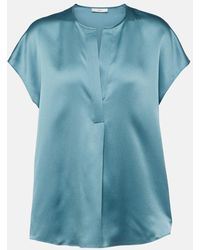 Vince - Blouse En Soie - Lyst