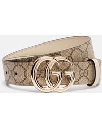 Gucci - Gg Marmont Reversible Leather Belt - Lyst