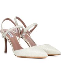 Tabitha Simmons Ariel Glitter Pumps - Metallic