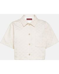 Gucci - Camicia Cropped - Lyst