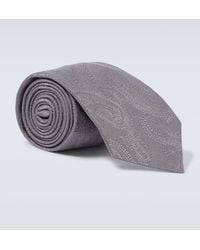 Brunello Cucinelli - Krawatte Aus Seiden-Twill - Lyst