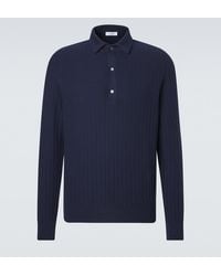 Lardini - Cotton Polo Sweater - Lyst