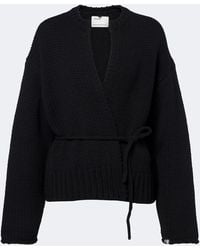 Extreme Cashmere - N°384 Ginza Cashmere Wrap Cardigan - Lyst