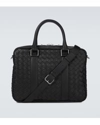Bottega Veneta - Porte-Documents En Cuir Intrecciato - Lyst