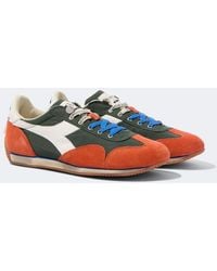 JW Anderson - X Diadora Equipe Leather Sneakers - Lyst