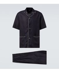ZEGNA - Linen Pajamas - Lyst