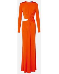 Ralph Lauren - Cutout Maxi Dress - Lyst