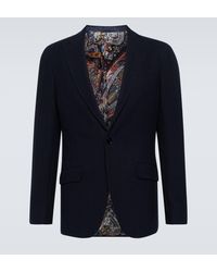 Etro - Cotton Blazer - Lyst